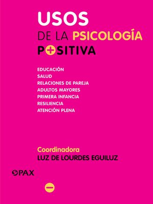 cover image of Usos de la psicología positiva